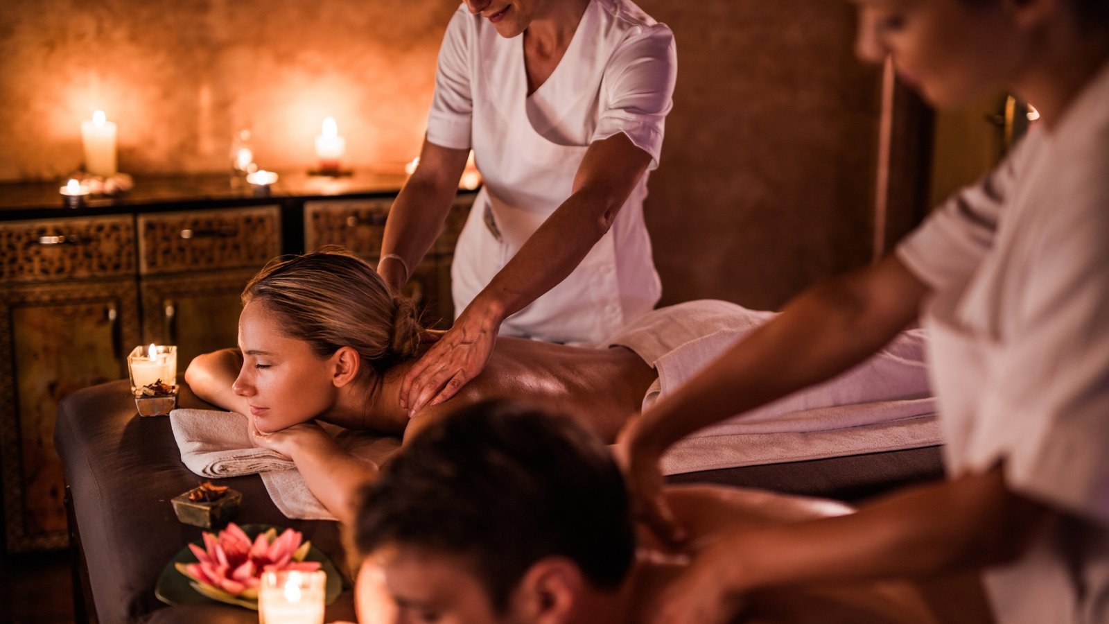 Spa treatment room